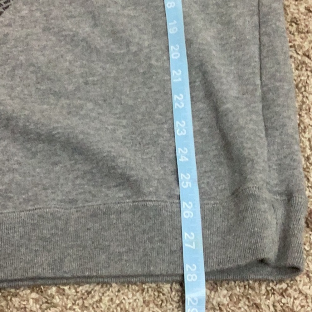 Nike Charcoal Long Sleeve Top There’s No Finish Line Gray Pullover S - Picture 7 of 8